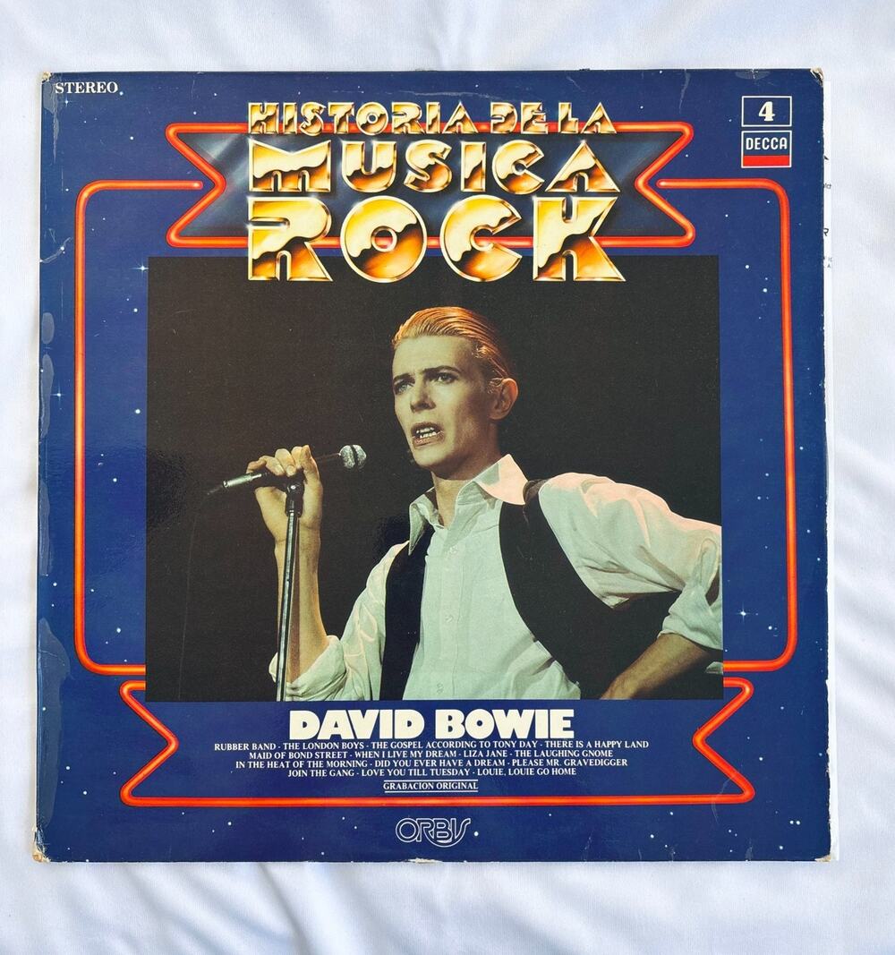 David Bowie LP Vinyl Record Decca Spain Comp 1981 era 1964 - 1070